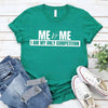 Me vs Me Unisex T-Shirt – Motivational Self-Discipline Tee by Adorb Custom Tees