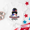 All American Mama 4th Of July Mom T-shirt by Adorb Custom Tees