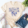 Mama Chinoiserie Coquette Bow T-Shirts – Elegant & Trendy Graphic Tees for Moms by Adorb Custom Tees