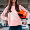 Wife Mom Boss Sweatshirt by Adorb Custom Tees