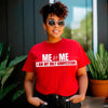 Me vs Me Unisex T-Shirt – Motivational Self-Discipline Tee by Adorb Custom Tees