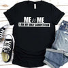 Me vs Me Unisex T-Shirt – Motivational Self-Discipline Tee by Adorb Custom Tees
