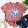 Mama Chinoiserie Coquette Bow T-Shirts – Elegant & Trendy Graphic Tees for Moms by Adorb Custom Tees