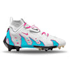 "South Beach" Nike Vapor Edge 360 DT 96 'Diamond Turf' Cleats by Stadium Custom Kicks