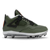 "Special Forces" Jordan 4 Retro MCS Cleats by Stadium Custom Kicks