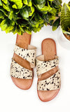 Spirited Sandals in Black and White