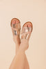Spirited Sandals in Rose Gold