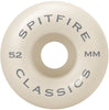 Spitfire Classics 52mm 99a Skateboard Wheels