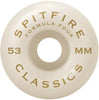 SPITFIRE F4 CLASSIC 53MM 101 DURO SKATEBOARD WHEELS