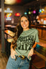 Spoiled Blue Collar Wife Graphic Tee by Wild Junkie
