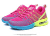 Sport Womans Athletic Sneakers Running Shoes Breathable Hollow Lace-Up Women Fashion Sneakers Lightweight Breathable Walking Shoes Non Slip Athletic Fashion Sneakers by Stevvex