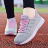 Sport Women Casual Shoes Fashion Breathable Walking Mesh Flat Sneakers Women Gym Vulcanized Tenis Walking Shoes Breathable Lightweight Casual Comfort Fashion Sneaker by Stevvex