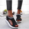 Sport Women's Comfortable Footwear Summer Platform Sandals Shoes Female Slip On Peep Toe Knitted Footwear Summer Sandals Women Shoes Female Slip On Elegant Sneakers by Stevvex