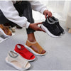 Sport Women's Comfortable Footwear Summer Platform Sandals Shoes Female Slip On Peep Toe Knitted Footwear Summer Sandals Women Shoes Female Slip On Elegant Sneakers by Stevvex
