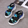 Sport Womens Colorful Sandals Cool Beach Fashion High Comfortable Stylish Women Sandals by Stevvex