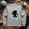 Bigfoot Long Sleeve T-shirt by YarnMerch