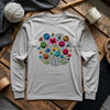 Blooming Yarn Long Sleeve T-shirt by YarnMerch