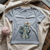 Granny Ghost Lady V-neck by YarnMerch