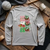 Ho Ho Ho Long Sleeve T-shirt by YarnMerch
