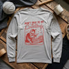 Shh, I'm counting Long Sleeve T-shirt by YarnMerch