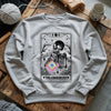 Skeleton Crocheter Tarot Sweatshirt by YarnMerch