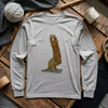 Yarnosaurus Rex Long Sleeve T-shirt by YarnMerch