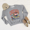 Chicago Football Vintage Inspired Graphic Sweatshirt – Bear Down Retro Crewneck by Hey Jude Graphic Tees