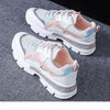 Sports Footwear Women's Running Shoes Summer New Mesh Breathable Platform Increased Fashion Shoes Womens Running Athletic Casual Sports Sneakers For Walking Gym Jogging Training Fitness by Stevvex