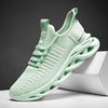 Spring Breathable Men's Sneakers Mesh Casual Shoes Blade Design Tenis Sneakers Summer White Outdoor Running Tennis Blade Sneakers Sport Fashion Comfortable Casual Gym Sneakers by Stevvex