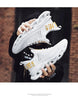 Spring Breathable Men's Sneakers Mesh Casual Shoes Blade Design Tenis Sneakers Summer White Outdoor Running Tennis Blade Sneakers Sport Fashion Comfortable Casual Gym Sneakers by Stevvex