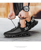 Spring Breathable Men's Sneakers Mesh Casual Shoes Blade Design Tenis Sneakers Summer White Outdoor Running Tennis Blade Sneakers Sport Fashion Comfortable Casual Gym Sneakers by Stevvex