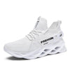 Spring Breathable Men's Sneakers Mesh Casual Shoes Blade Design Tenis Sneakers Summer White Outdoor Running Tennis Blade Sneakers Sport Fashion Comfortable Casual Gym Sneakers by Stevvex