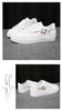 Spring Fashion Breathble Women Sneakers Leather Platform Shoes Women Lace Up Casual Shoes White Fashion Sneakers White PU Leather Platform Sneaker For Women Lace Up Walking Sneakers by Stevvex