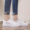 Spring Fashion Breathble Women Sneakers Leather Platform Shoes Women Lace Up Casual Shoes White Fashion Sneakers White PU Leather Platform Sneaker For Women Lace Up Walking Sneakers by Stevvex