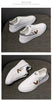 Spring Fashion Breathble Women Sneakers Leather Platform Shoes Women Lace Up Casual Shoes White Fashion Sneakers White PU Leather Platform Sneaker For Women Lace Up Walking Sneakers by Stevvex