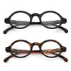 Spring Hinge Round Style Reading Glasses For Women And Men Diopter Magnifier Glasses In Black Sunglasses For Ladies Eyewear Small Frame Glasses by Stevvex