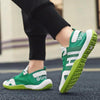 Spring Mens Slip On Casual Shoes Lightweight Comfortable Breathable Couple Walking Sneakers New Mesh Breathable Platform Fashion Running Athletic Sneakers by Stevvex