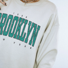 Brooklyn Crewneck Sweatshirt by Hey Jude Graphic Tees