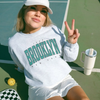 Brooklyn Crewneck Sweatshirt by Hey Jude Graphic Tees