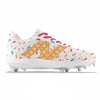 "Sprinkles" New Balance FuelCell 4040v7 Cleats - Size 10.5 Low Top TPU/Plastic by Stadium Custom Kicks
