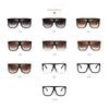 Square Shape Sunglasses For Women New Fashionable New & Oversized Sun Glasses For Female In Different Shades For Men & Women oversized square glasses for men/women by Stevvex