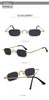 Square Sunglasses For Rectangle Sunglasses for Women Fashion Frameless Square Glasses for Men Ultralight UV400 Eyewear Unisex Rectangle Rimless Square sunglasses by Stevvex