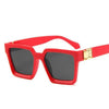 Square Sunglasses For Women Luxury Women Eyeglasses Sunglasses Square Metal Punk Rock Hip hop Glasses Men Women High Quality Designer Sunglasses For Men New Decent Design by Stevvex