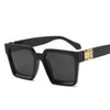 Square Sunglasses For Women Luxury Women Eyeglasses Sunglasses Square Metal Punk Rock Hip hop Glasses Men Women High Quality Designer Sunglasses For Men New Decent Design by Stevvex