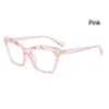 Square Women Reading Glasses Frame Crystal Multi-section Optical Computer Glasses Square Design Reading Glasses For Women Light Blocking Computer Reader Glasses For Men And Women by Stevvex