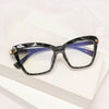 Square Women Reading Glasses Frame Crystal Multi-section Optical Computer Glasses Square Design Reading Glasses For Women Light Blocking Computer Reader Glasses For Men And Women by Stevvex