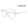 Square Women Reading Glasses Frame Crystal Multi-section Optical Computer Glasses Square Design Reading Glasses For Women Light Blocking Computer Reader Glasses For Men And Women by Stevvex