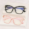 Square Women Reading Glasses Frame Crystal Multi-section Optical Computer Glasses Square Design Reading Glasses For Women Light Blocking Computer Reader Glasses For Men And Women by Stevvex