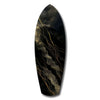 Golden Waves Glass Wall Art by Insigneart USA