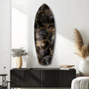 Golden Circles Glass Wall Art by Insigneart USA